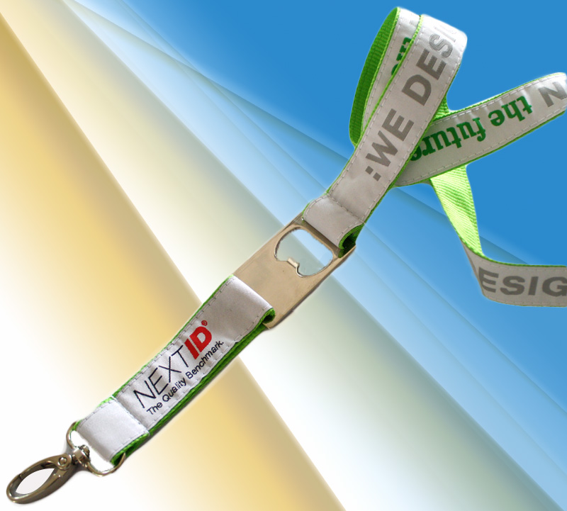 啤酒宣传礼品开瓶器挂绳脖带开瓶器