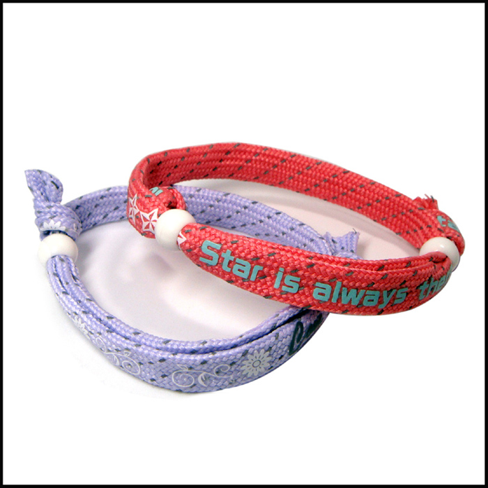 易收紧反光活动现场赠品手腕绳