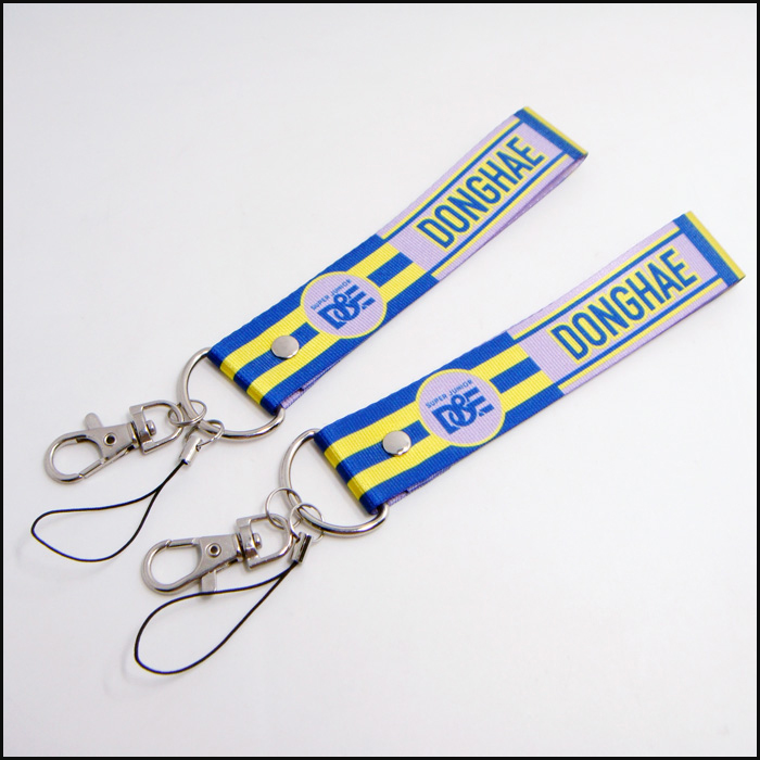 热转印尼龙带手机绳短带U盘钥匙扣短绳