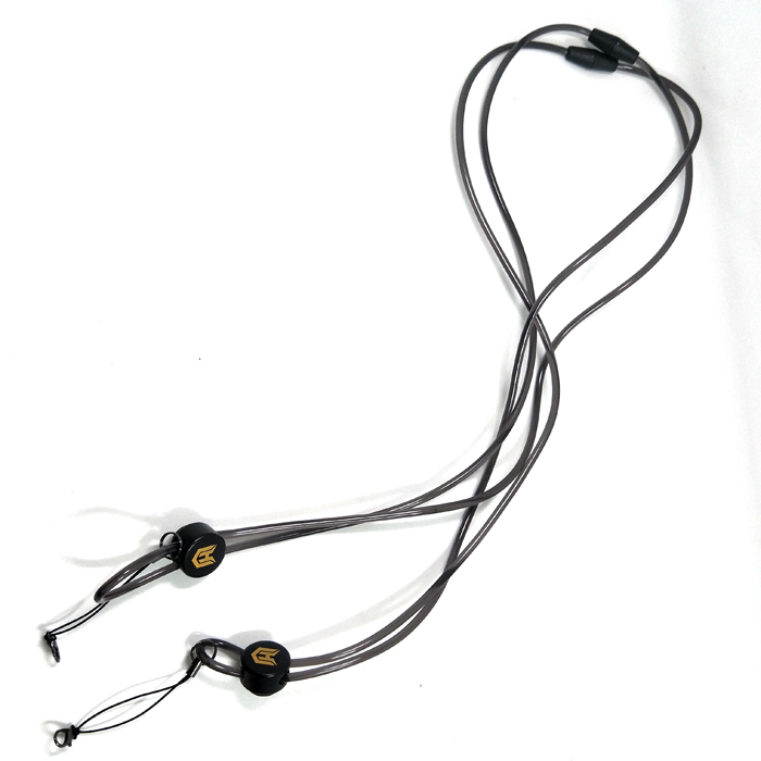 安全可调节环保硬胶管个性挂绳