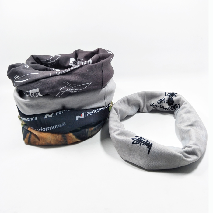 工厂图案定制头巾围脖