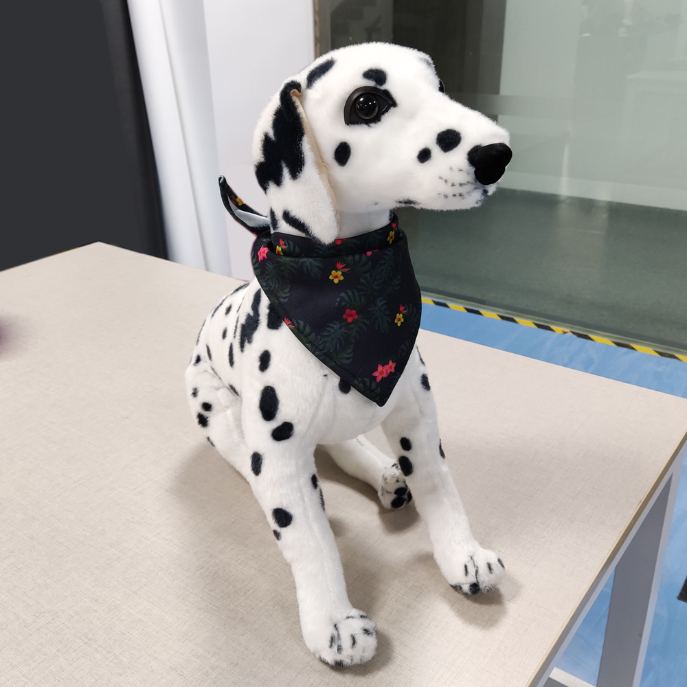 转印图案宠物围巾项圈套背巾