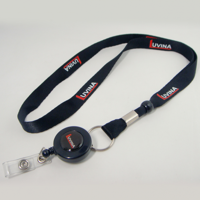 黑色拉拉扣证件套钥匙挂绳