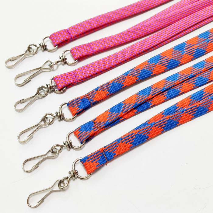 机织空心织带客人定制图案证件胸卡挂绳