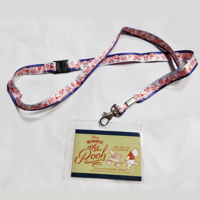 卡通塑料证套持有人系带彩色卡带史路比可爱挂绳