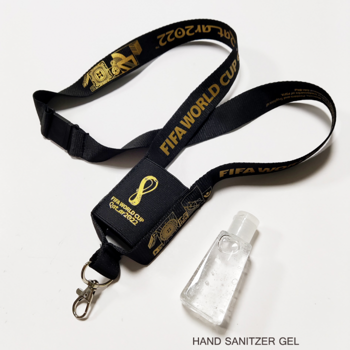 可以放免洗手液消毒液小瓶子的世界杯证件挂带