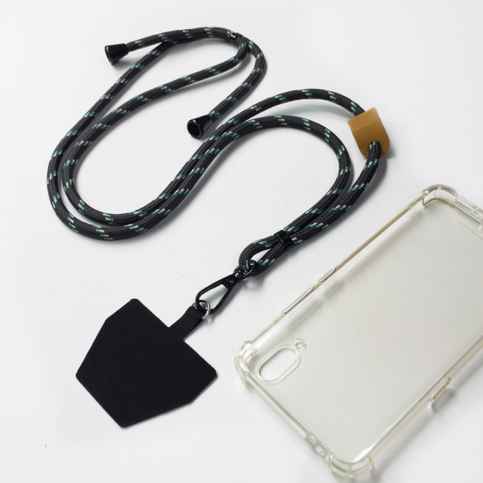 可调斜身手机带通用手机套挂绳