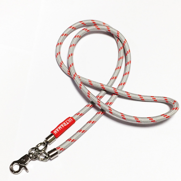 加粗加厚圆带手机吊带挂绳斜挂尼龙挂绳织唛布标图案