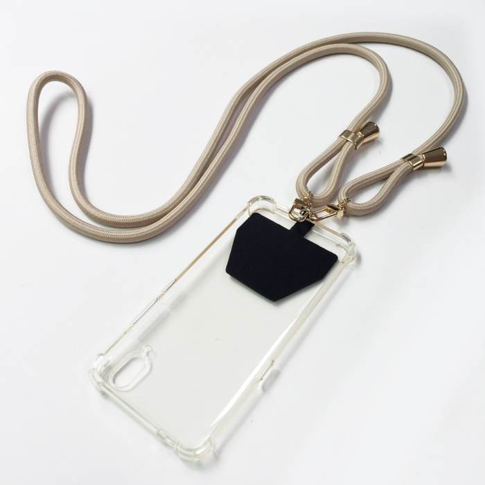 双头可调节长度肩背电话持有人通用绳挂绳