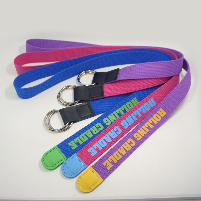 おしゃれなおっとりしたポリエステルベルト合成皮革カットソー双ループベルト