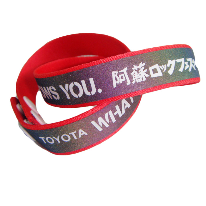 ニュー・ウェーブにじいろ反射光リストストラップ