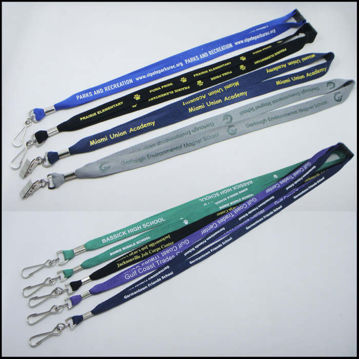 環境に優しい自然の竹繊維チェストカードランヤード