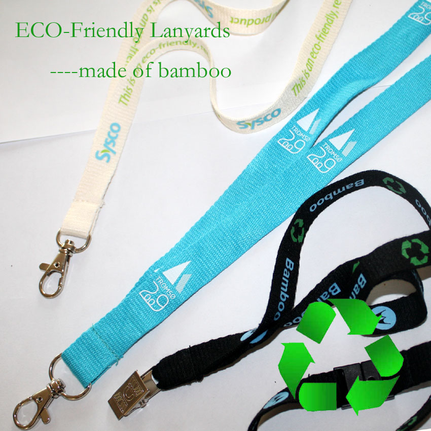 素敵な首ランヤードで作られたリサイクルボールペンを織りジッパー