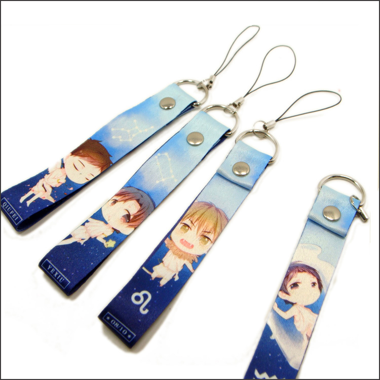 あしがはやいじゅうにきゅう熱転写印刷リストストラップスーヴェニア携帯ストラップ