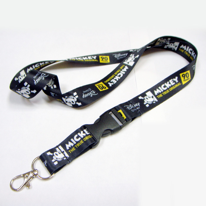 Disneyミッキー90周年宣伝贈り物の贈答品のカードランヤード