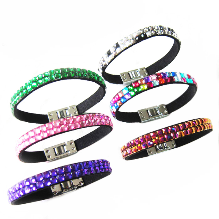 ラインストーンのブレスレット、水晶腕輪、昇進のギフトのブレスレット