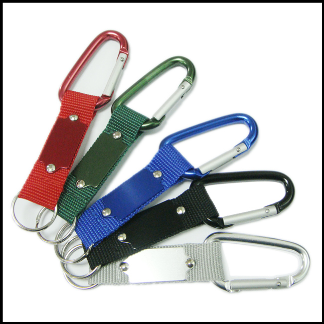 カスタムレーザー金属片登山フックベルト