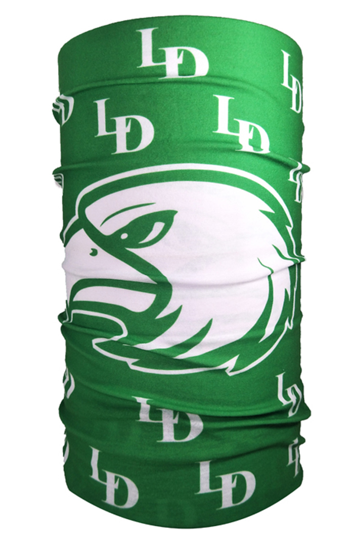 緑色多機能熱転写印刷スカーフ