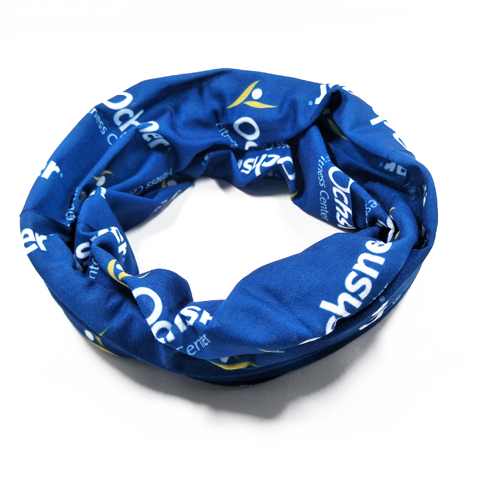 管状シームレスな多機能熱転写印刷バンダナ